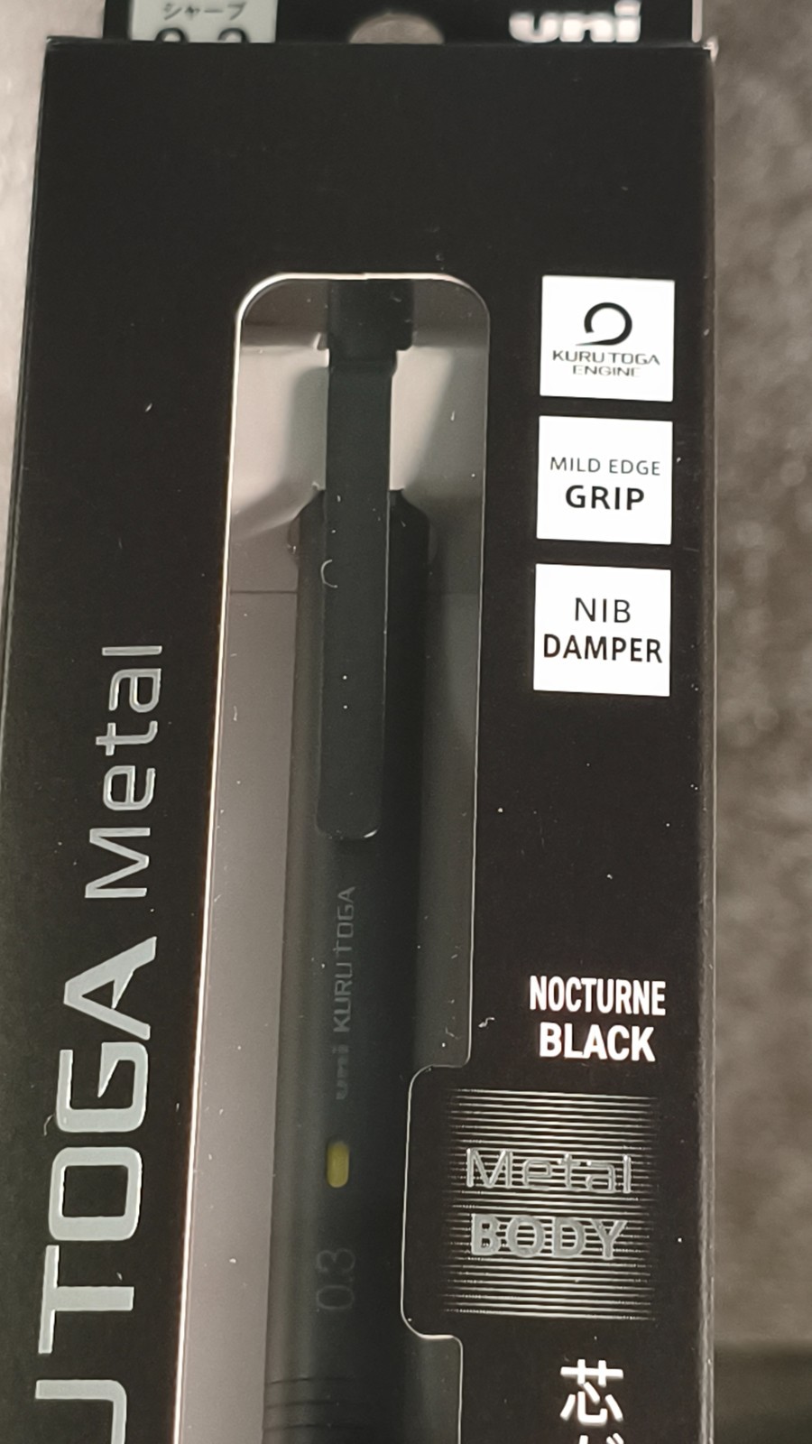 Pentel Orenznero KURUTOGA Metal Graph 1000 Limited Black Mechanical Pencil Set