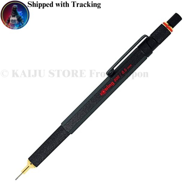 Rotring ROTRING 800 Black Mechanical Pencil 0.5mm Rotary Knock Type Product