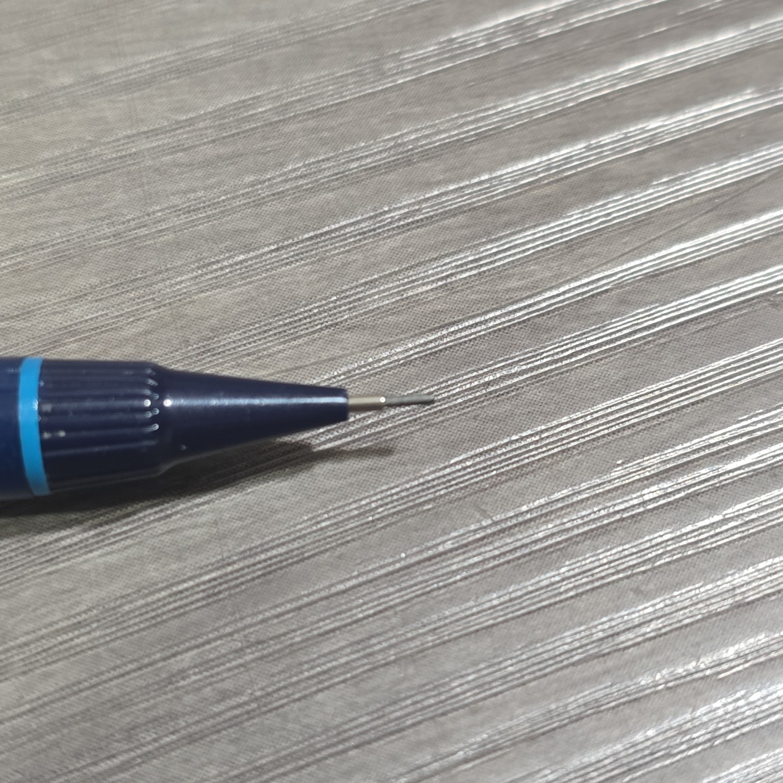 Vintage Dark Blue Pentel PD347 Click PENCIL 0.7 Made in JAPAN
