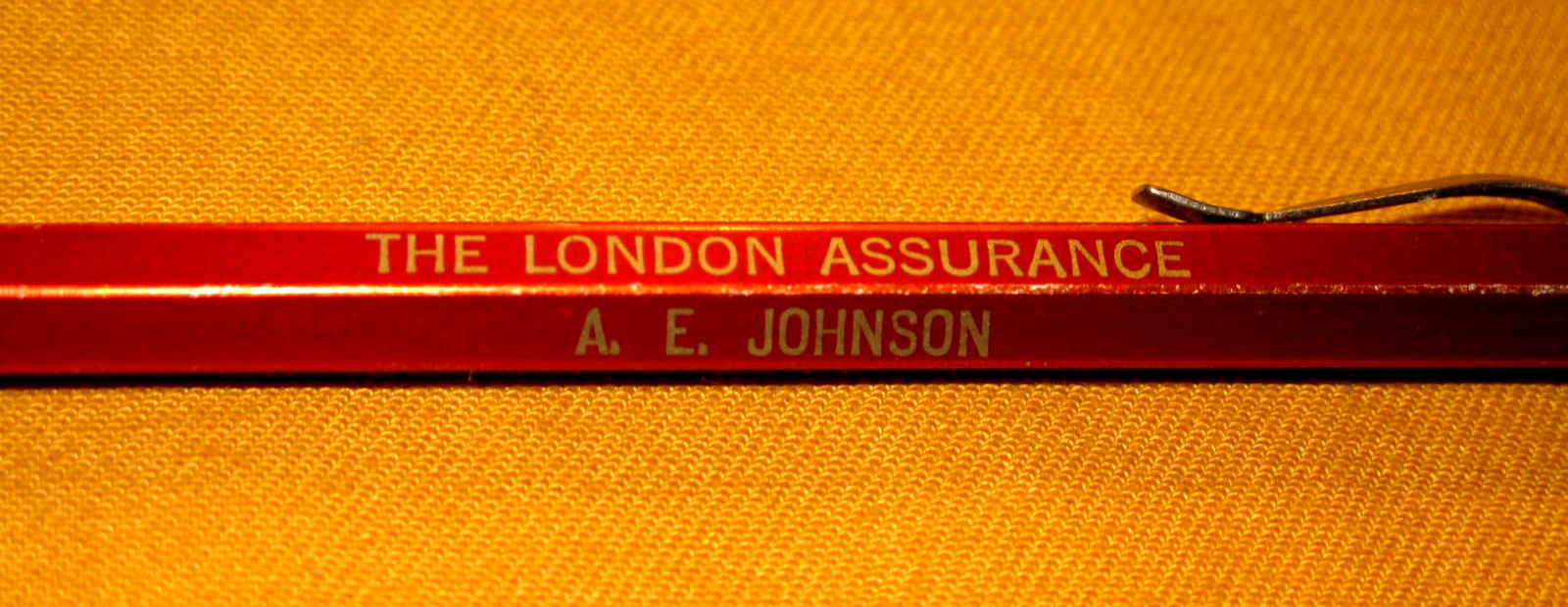 VTG. RED SCRIPTO 4-47 MECHANICAL PENCIL