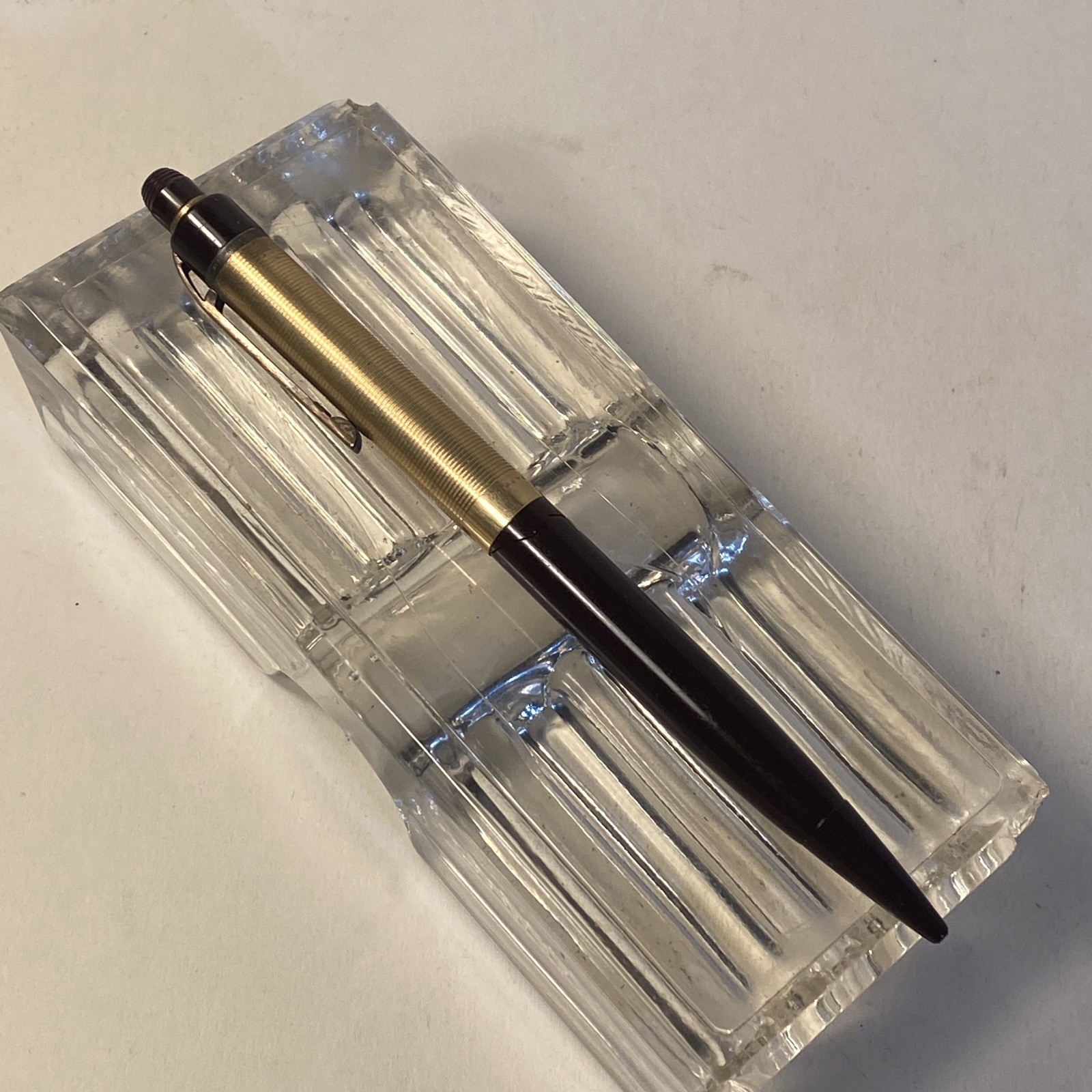 Eversharp Skyline Burgundy Mechanical Pencil 1/10 14 K.Y.G.F. Vintage 40s PARTS