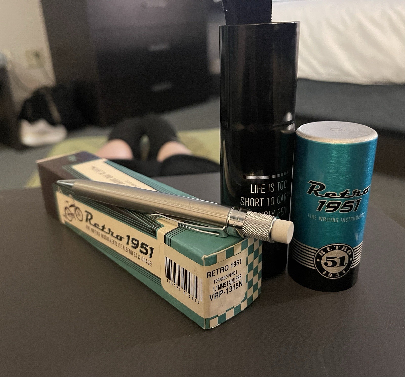 Retro 51 Stainless Steel Tornado Pencil
