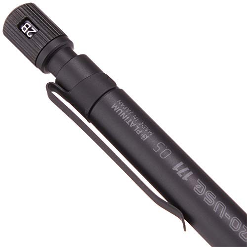 Platinum Pro Use 171 Mechanical Pencil Matt Black 0.5 mm, MSDA-2500B