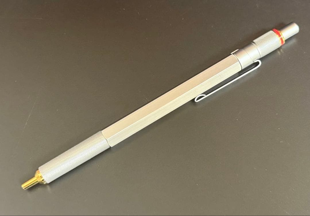 New unused rotring 800 2.0mm holder silver
