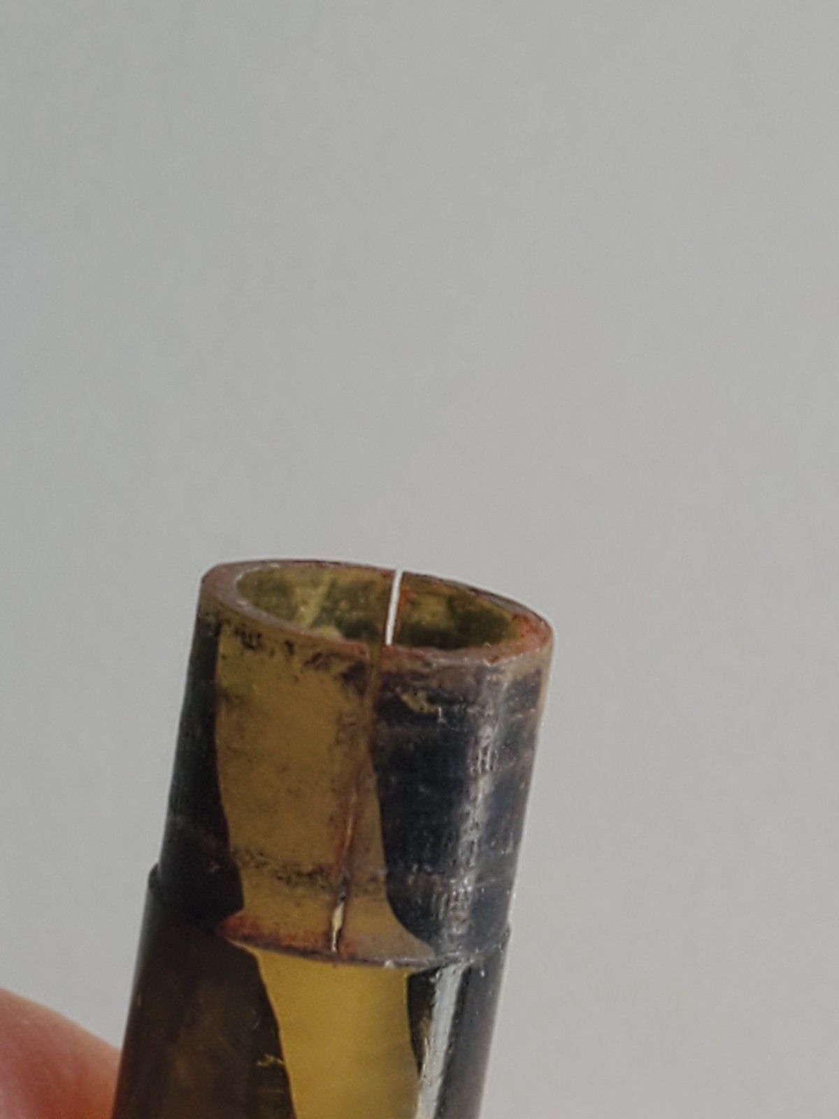 Vintage Ring Top Lead Holder with Tortoise Shell Style Plastic Mechanical Pencil