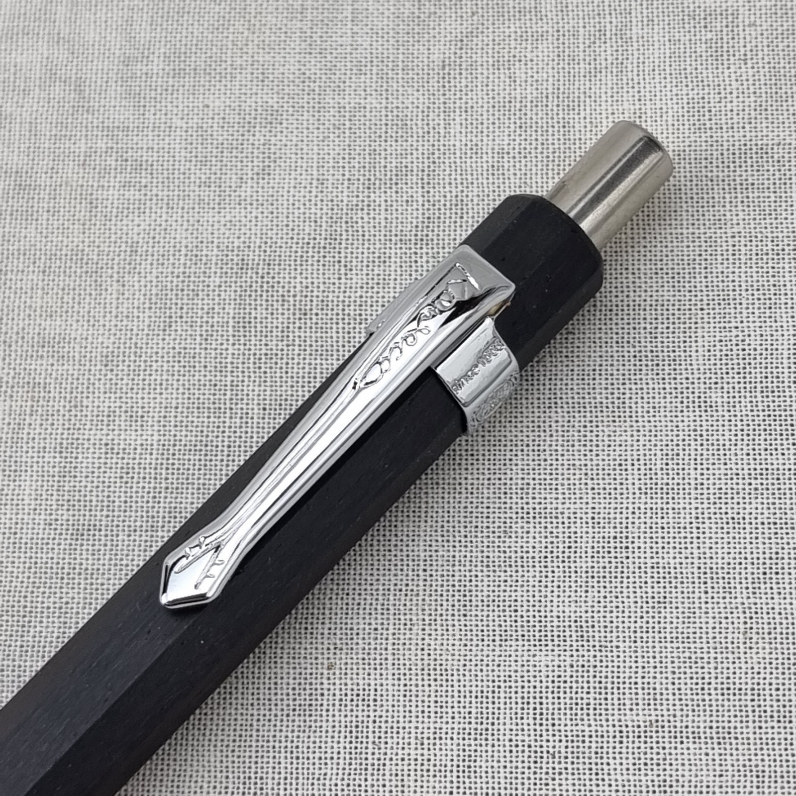 Hand Crafted Pentel P-205(0.5mm) Mechanical Pencil with Octagonal Wood Barrel