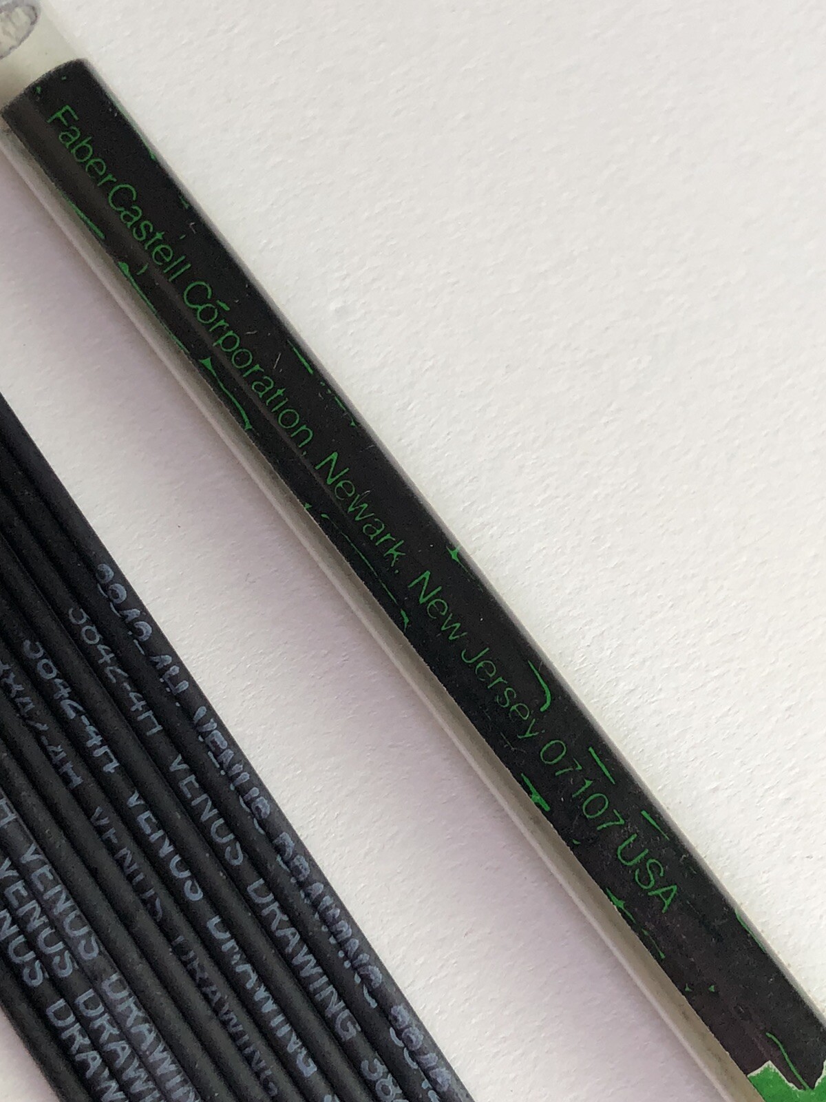 Vintage Faber Castell VENUS 3842 Drawing 2mm 4H Leads NOS Tube Of 12 NJ USA
