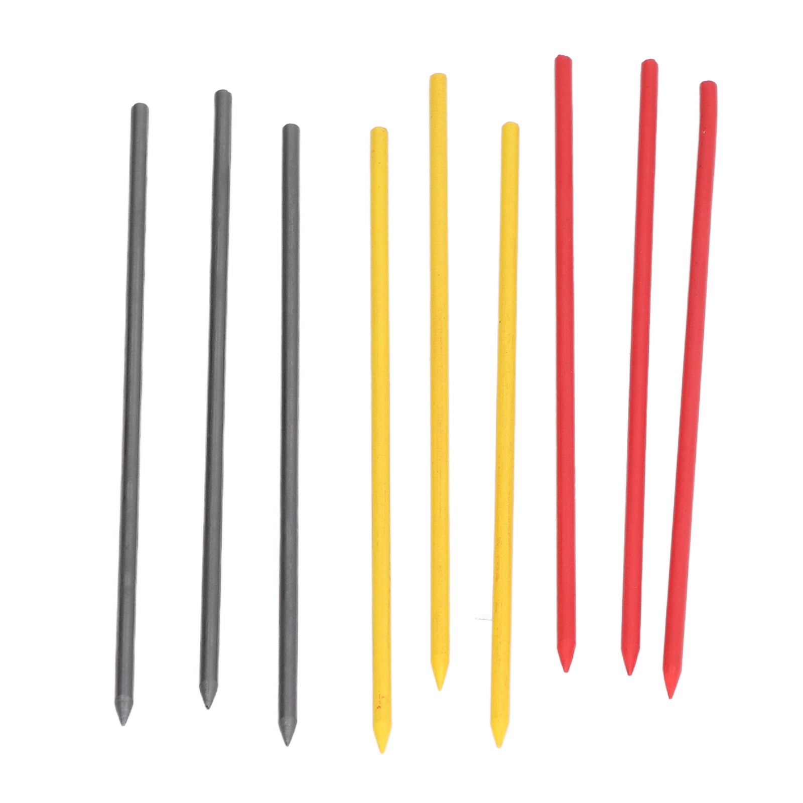 24Pcs Carpenter Pencil Refill Red Yellow Black Marking Scribing Tool Set For New