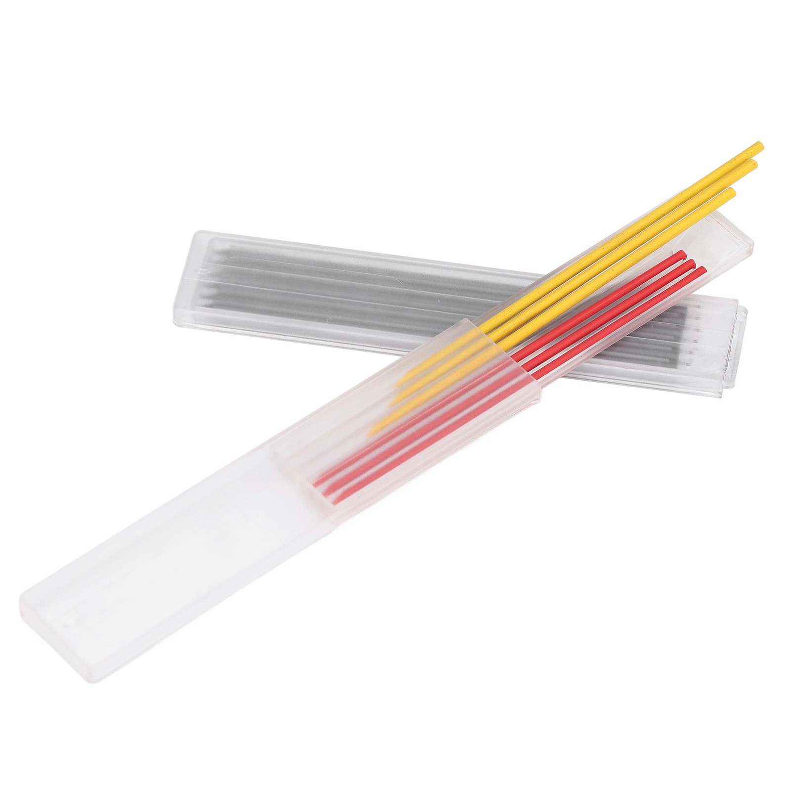 24Pcs Carpenter Pencil Refill Red Yellow Black Marking Scribing Tool Set For New