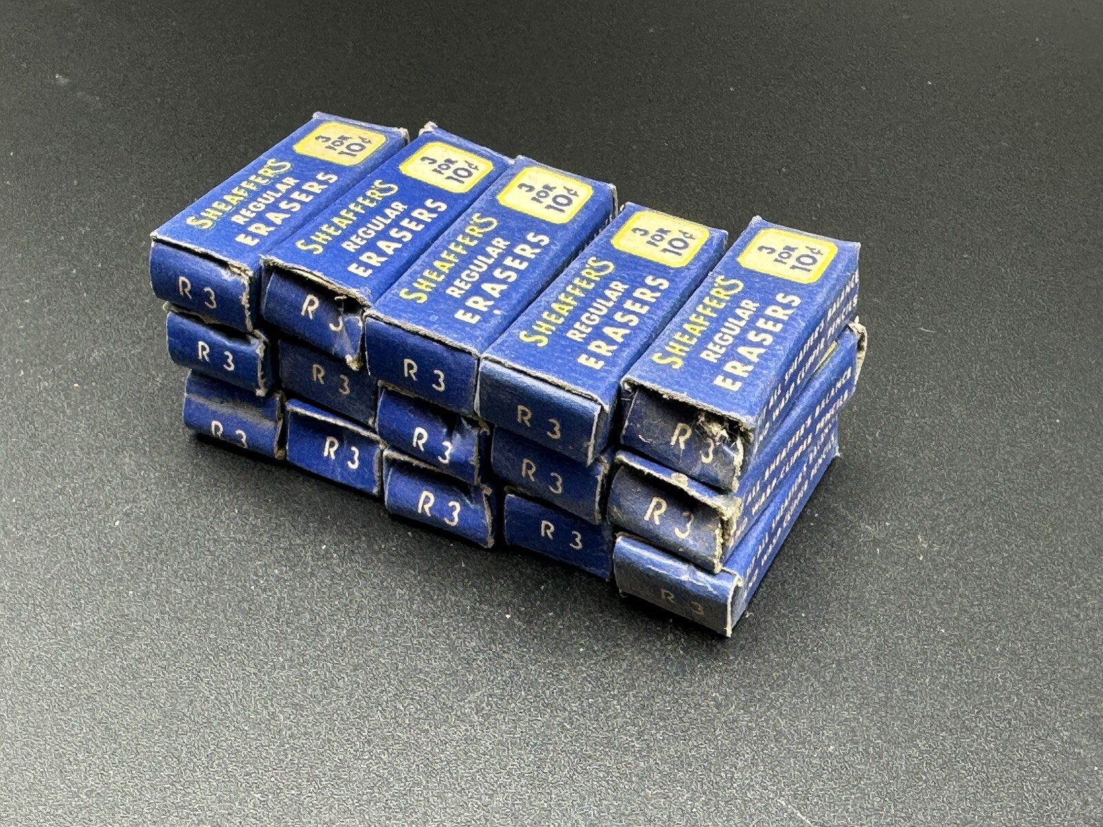 Lot (15) Vintage Sheaffer Regular Mechanical Pencil Erasers NOS 3 Per Sleeve R3