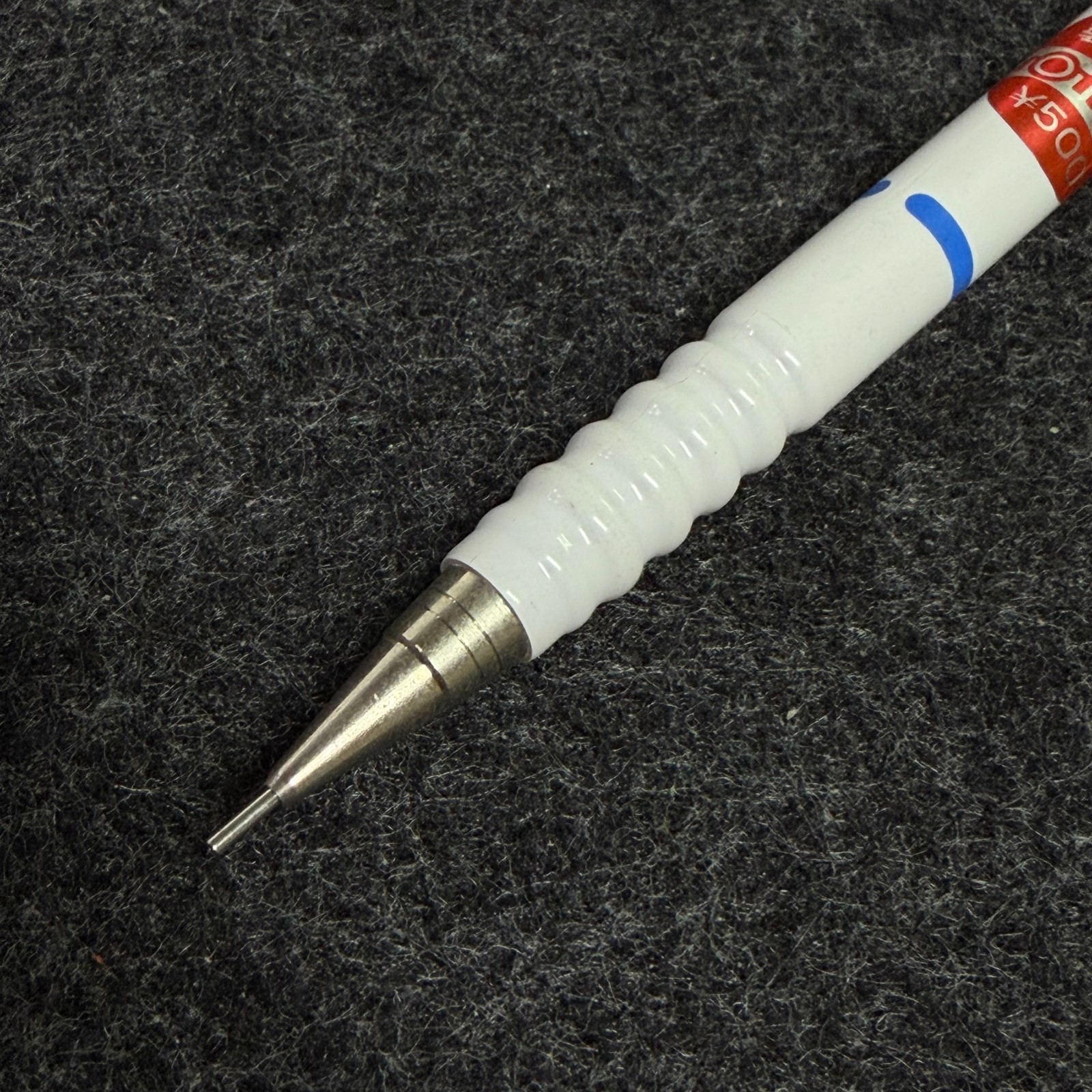 Vintage rOtring Tikky Special 0.7mm White Blue W. Germany 1st Gen NOS