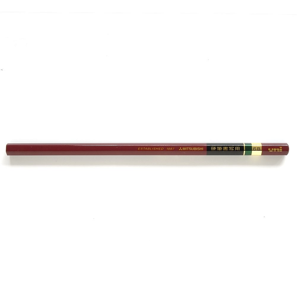 Mitsubishi Pencil Kohitsu 6B Hexagonal Writing Instrument Pack of 12