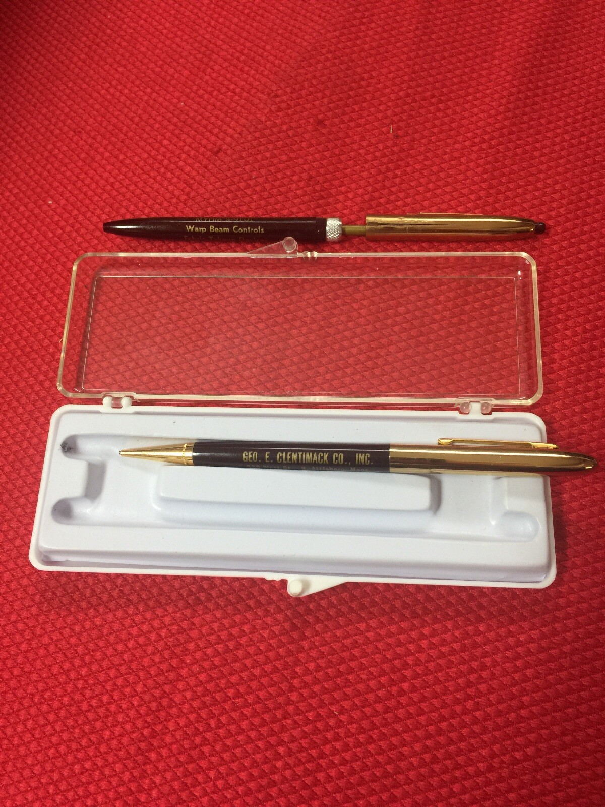 Vintage Vernon Mechanical Pencil Geo E Clentimack Co In Attleboro Mass Fabric