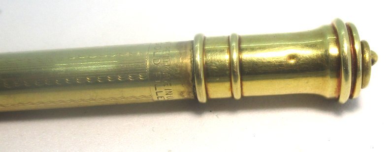 Vintage PARKER Gold Filled Mechanical Pencil Pendant 18.0 grams