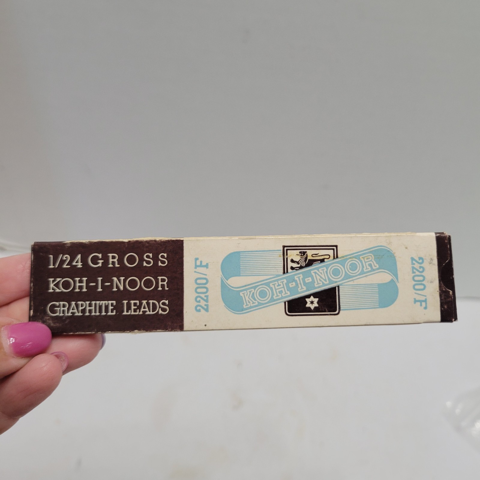 Vintage DUR-O-LITE Box of Lead Pencil Refill CX-22 & Red Top & Koh-I-Noor