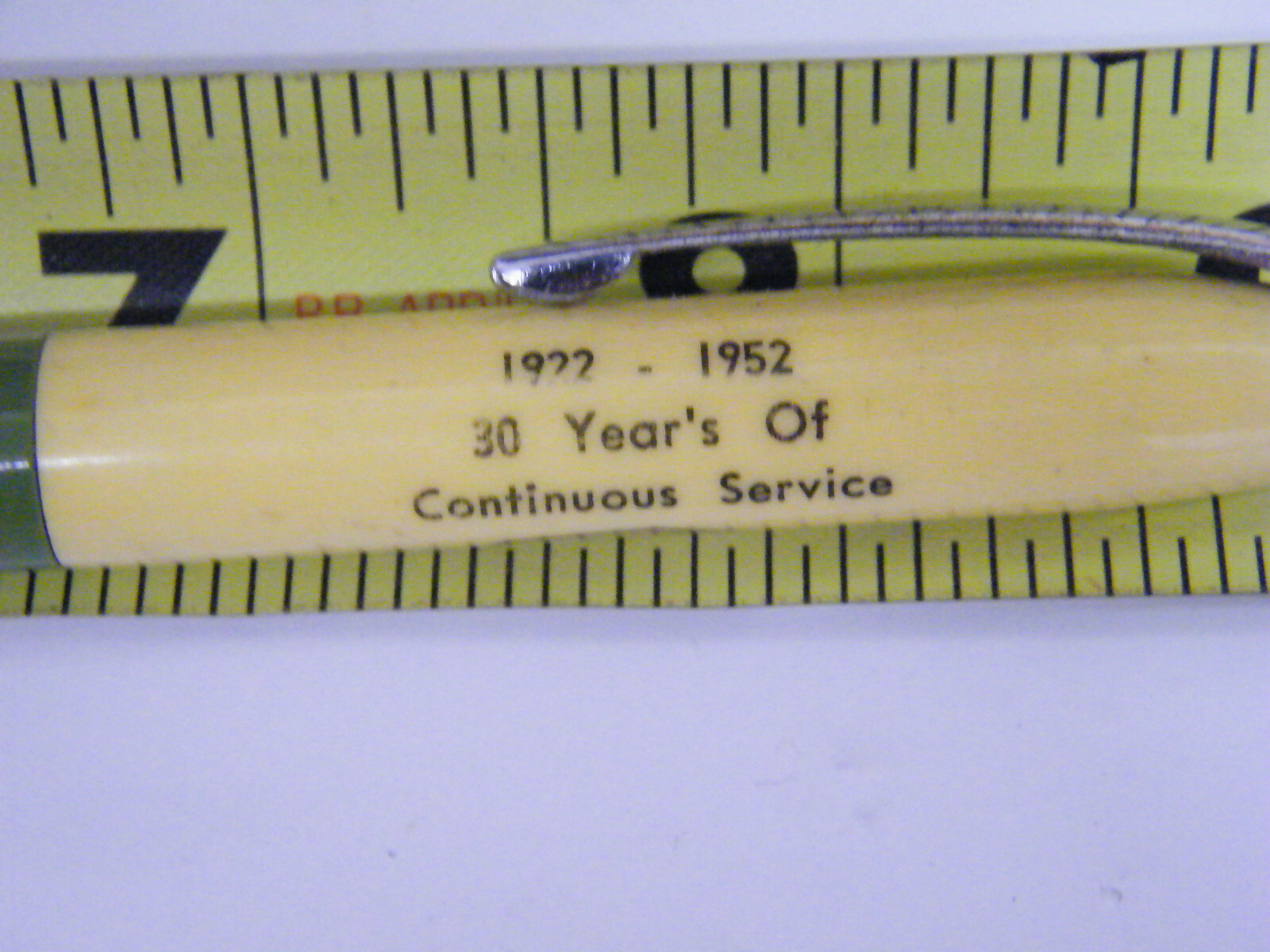 Vintage 50’s-60’s Ritepoint Pencil Transfer Company Advertising Twist Pencil
