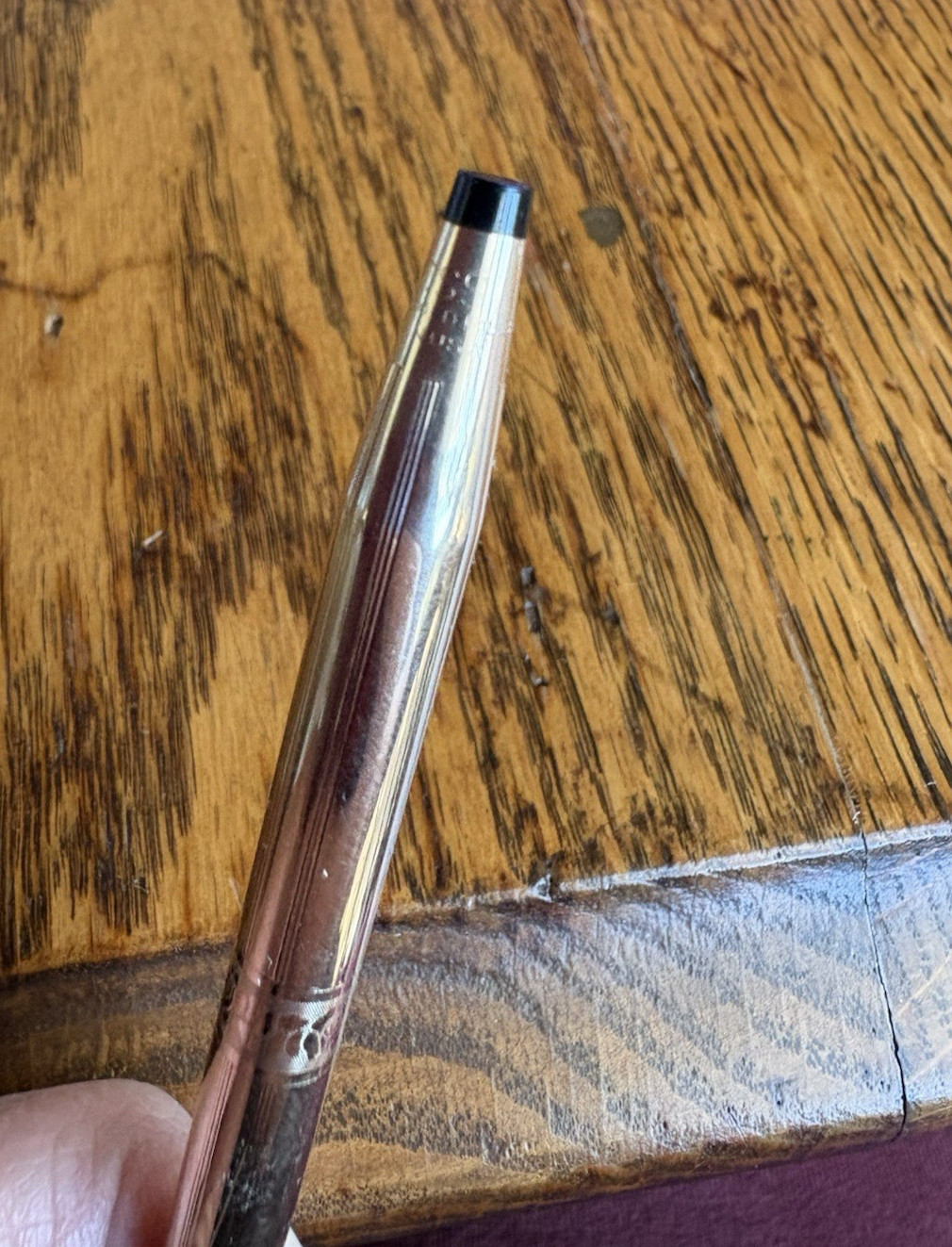 VTG 1/20 14kt Gold Filled VTG CROSS Pencil with refills -useable collectable