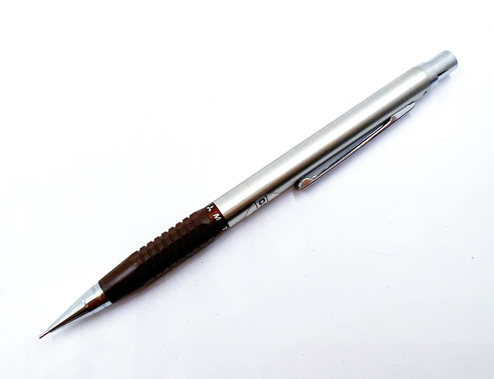 NOS Mitsubishi Uni Master Brown 0.5 0.5mm Mechanical Pencil Functional
