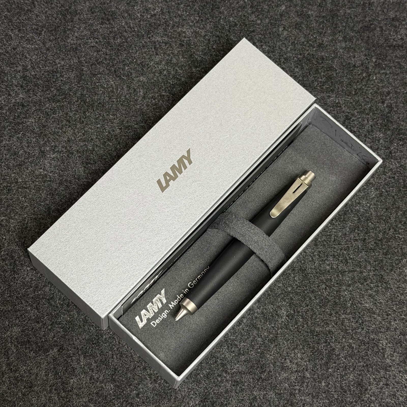 Lamy Scribble Mechanical Pencil 0.7mm Matte Black Ergonomic Rare Discontinued