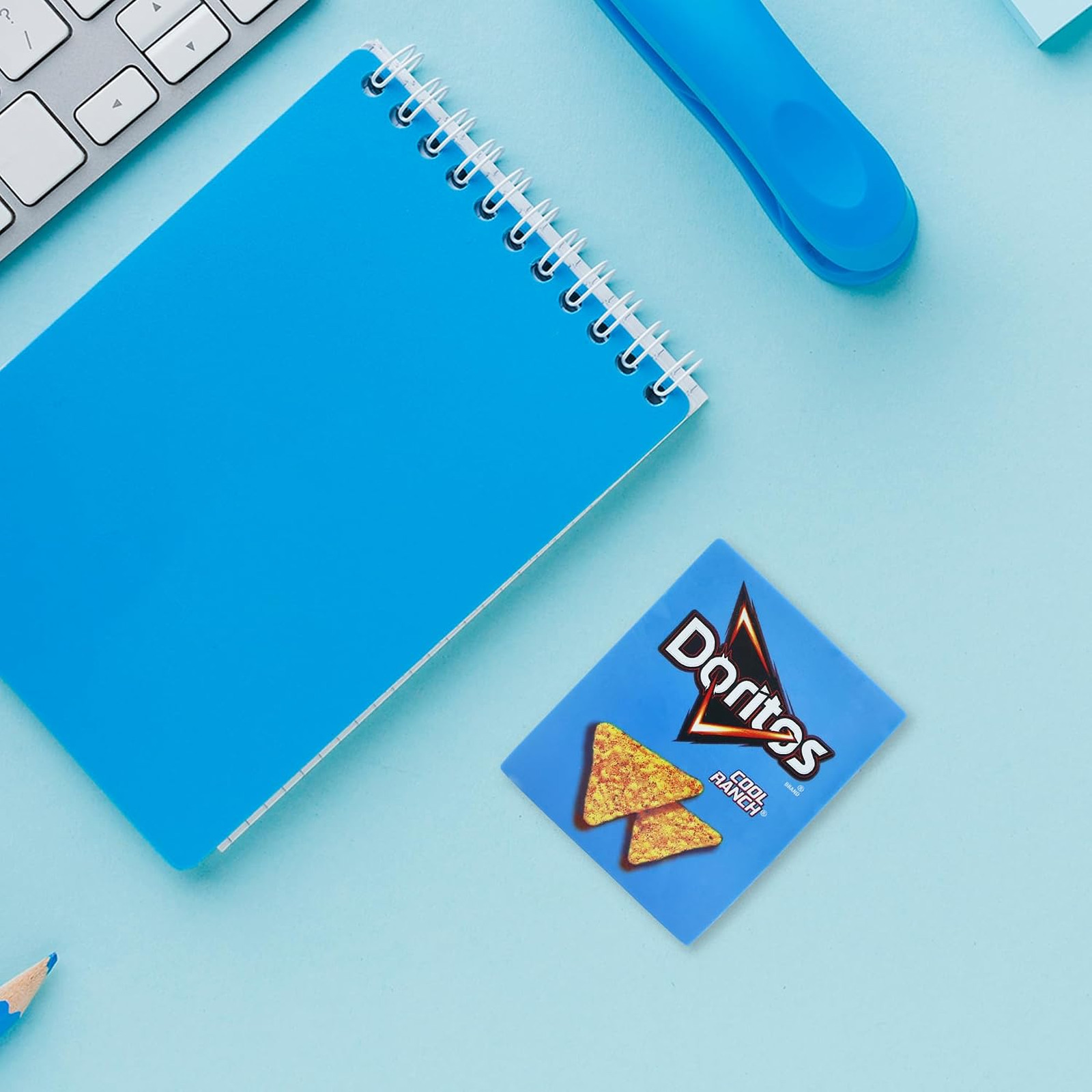 School Supplies Eraser, Latex Free, Fun Doritos Design, Kids, Classroom Rewards