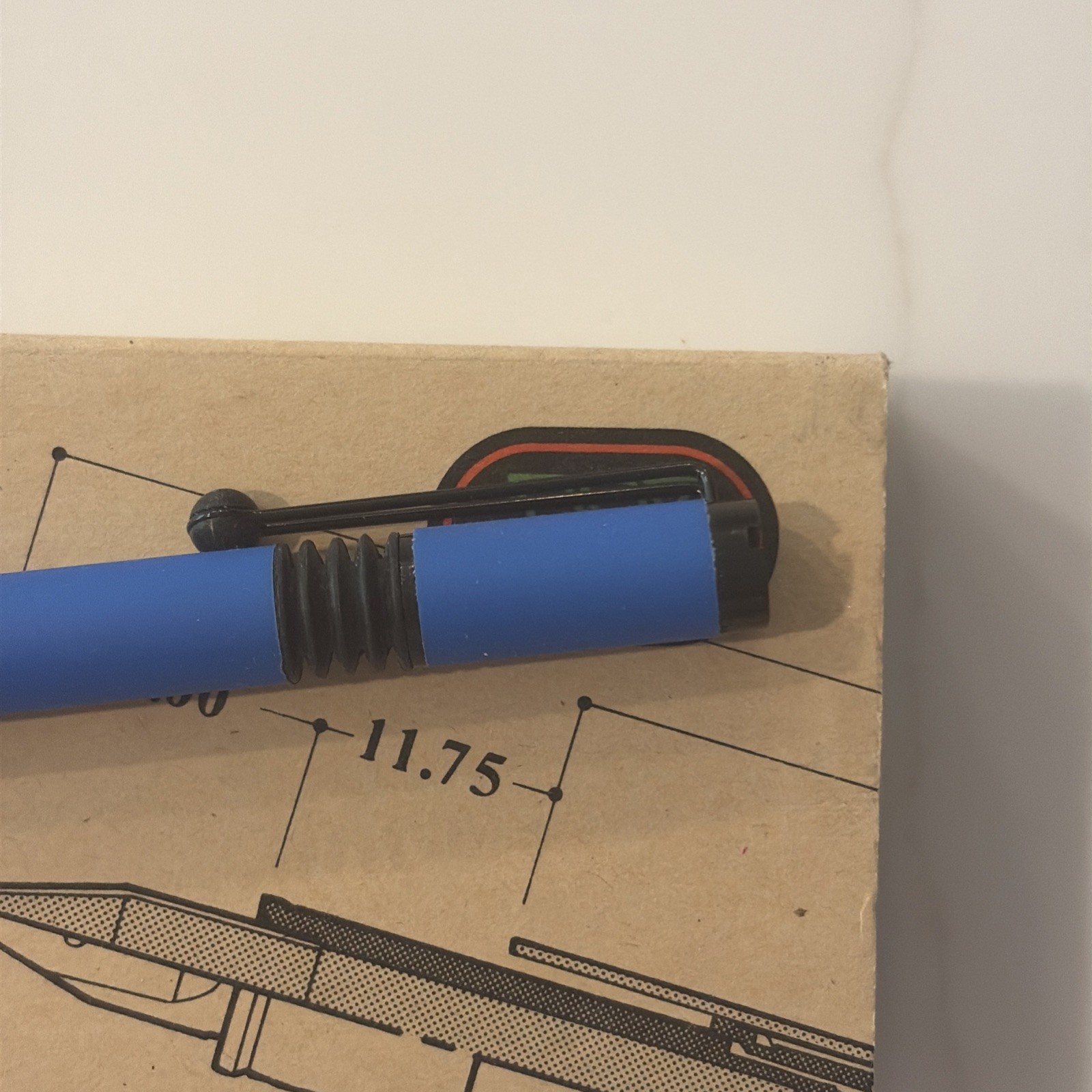 ixi:z Mechanical Pencil Retractable Tip 0.5mm 0.5 Rare Fashion Blue