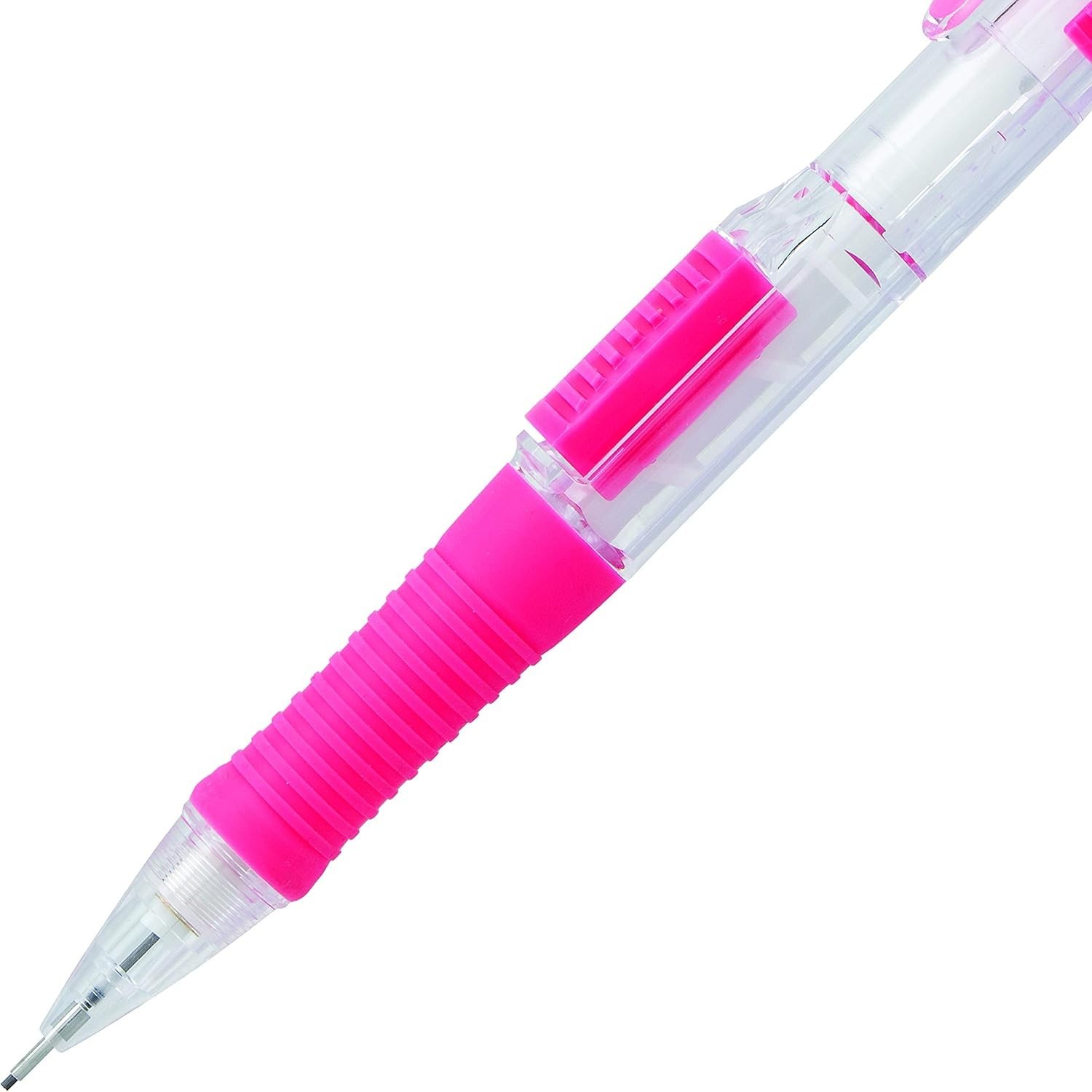 Side-Advance Mechanical Pencil Set, Pink Barrel, Pack of 12