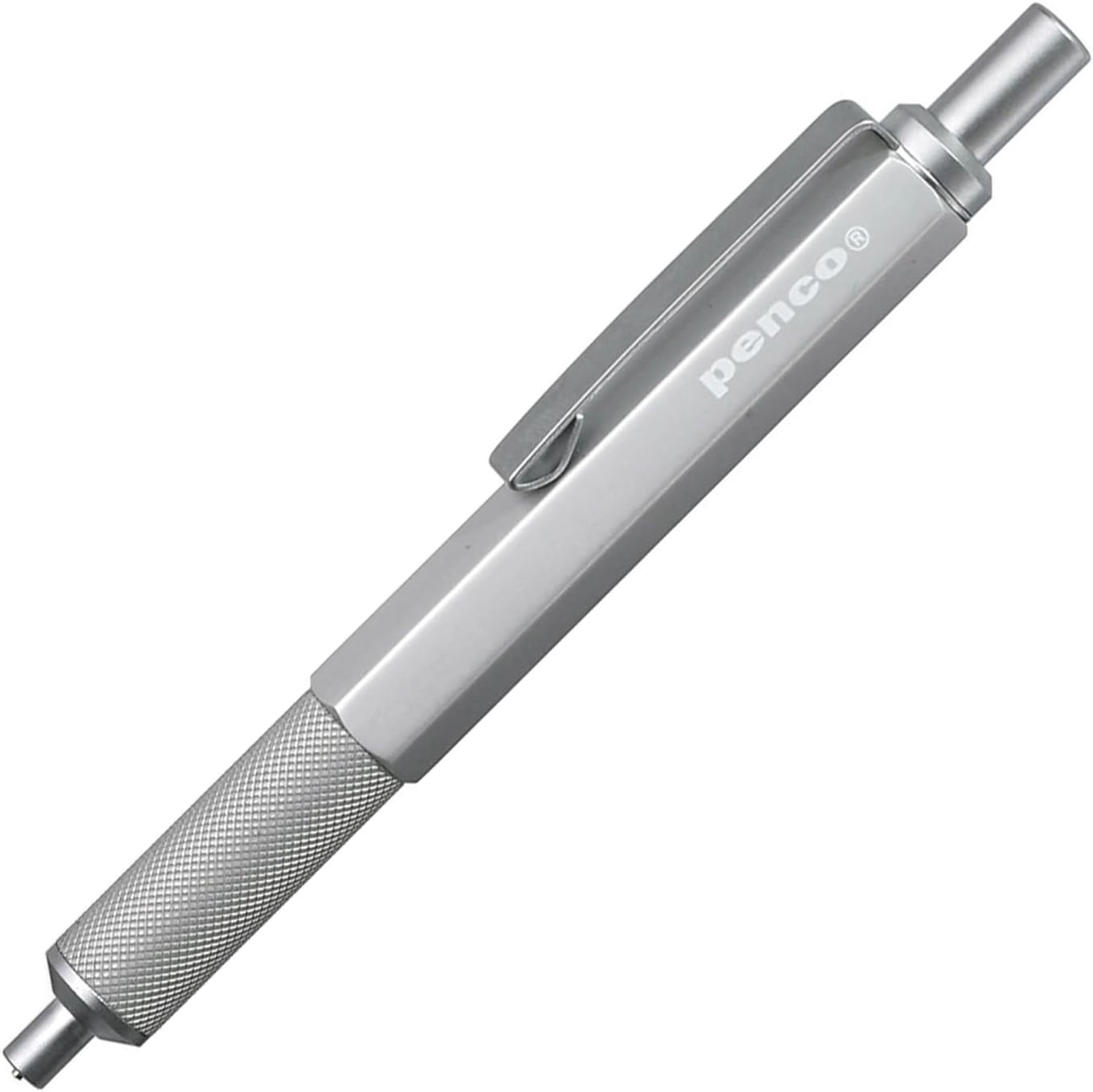HIGHTIDE Penco Drafting Pencil 0.5mm Pentel Alminium Mechanical Pencil silver