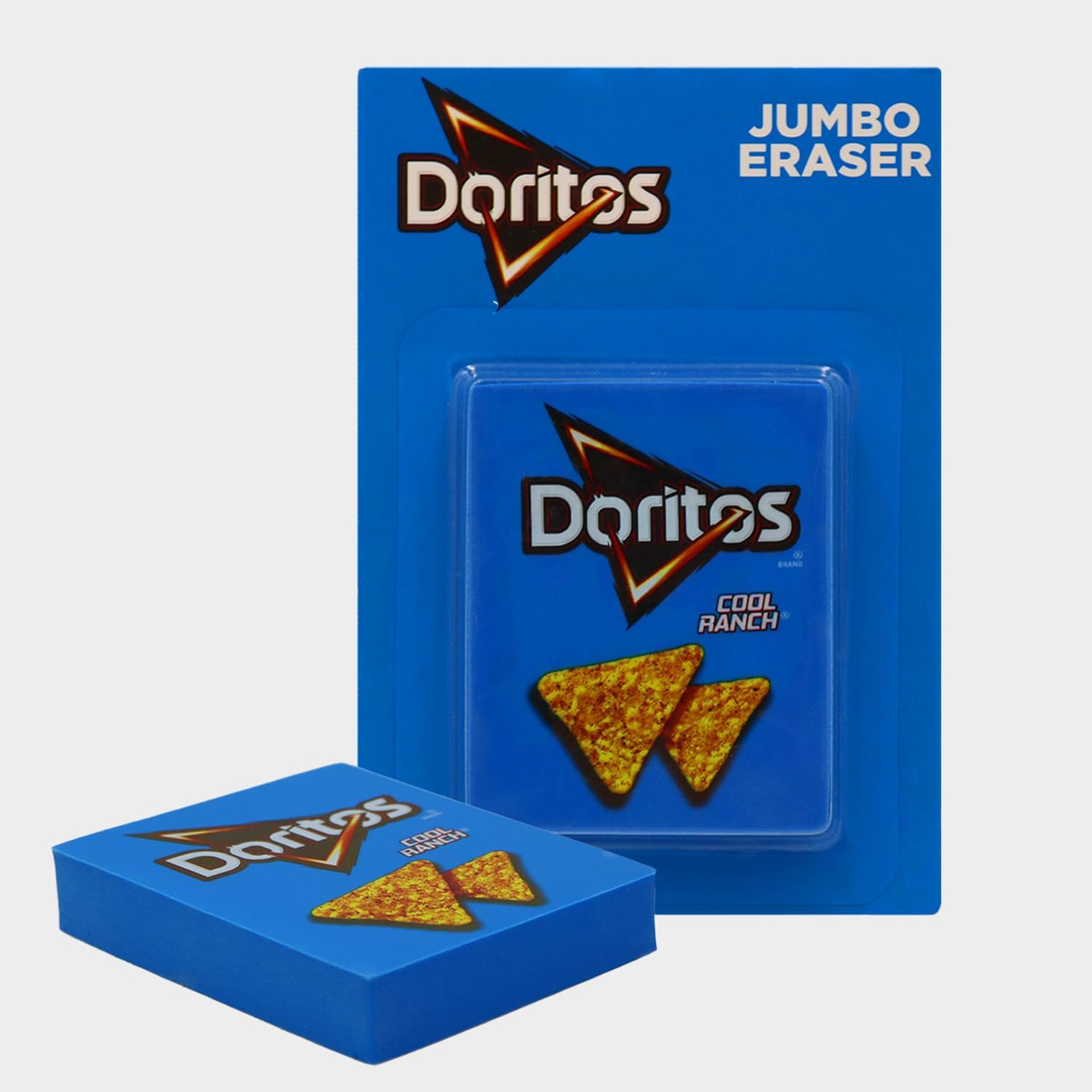 School Supplies Eraser, Latex Free, Fun Doritos Design, Kids, Classroom Rewards