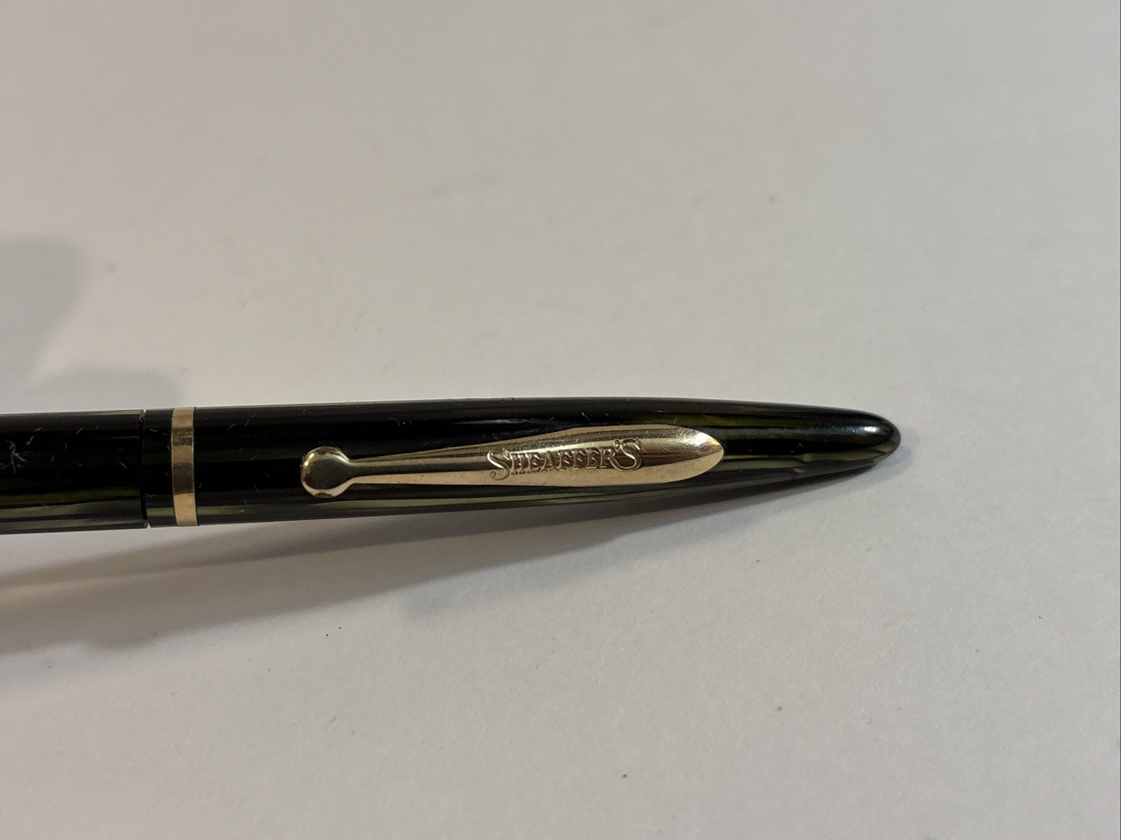 Vintage Sheaffer’s Mechanical Pencil Green Gold