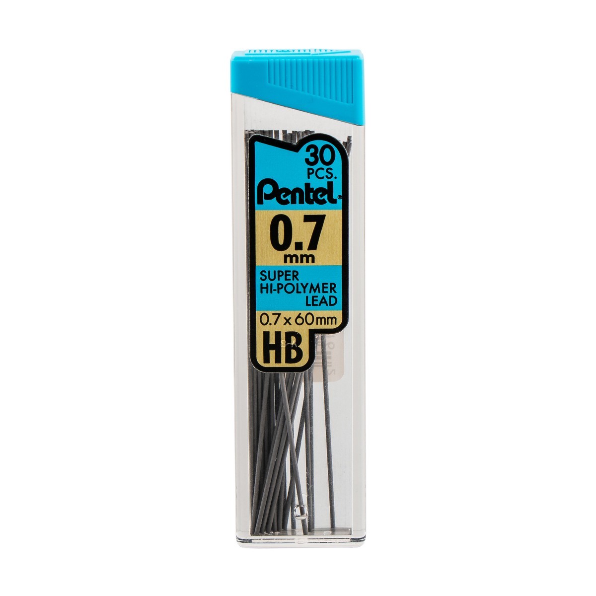 2pk 60ct 0.7mm No.2 Black Lead Refills Student Mechanical Pencil Writing Supply