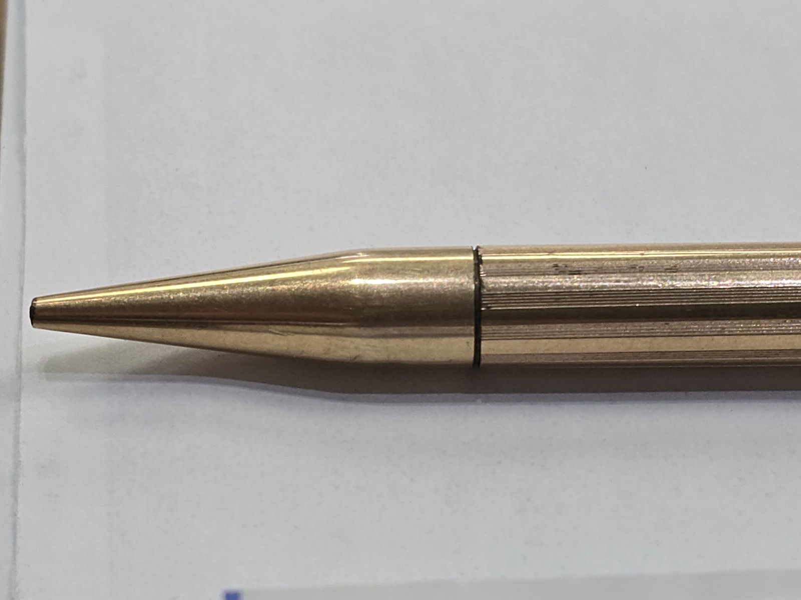 CONKLIN PAT 1920 Rolled Gold No 4RS Ring Top Mechanical Pencil TOLEDO Ohio