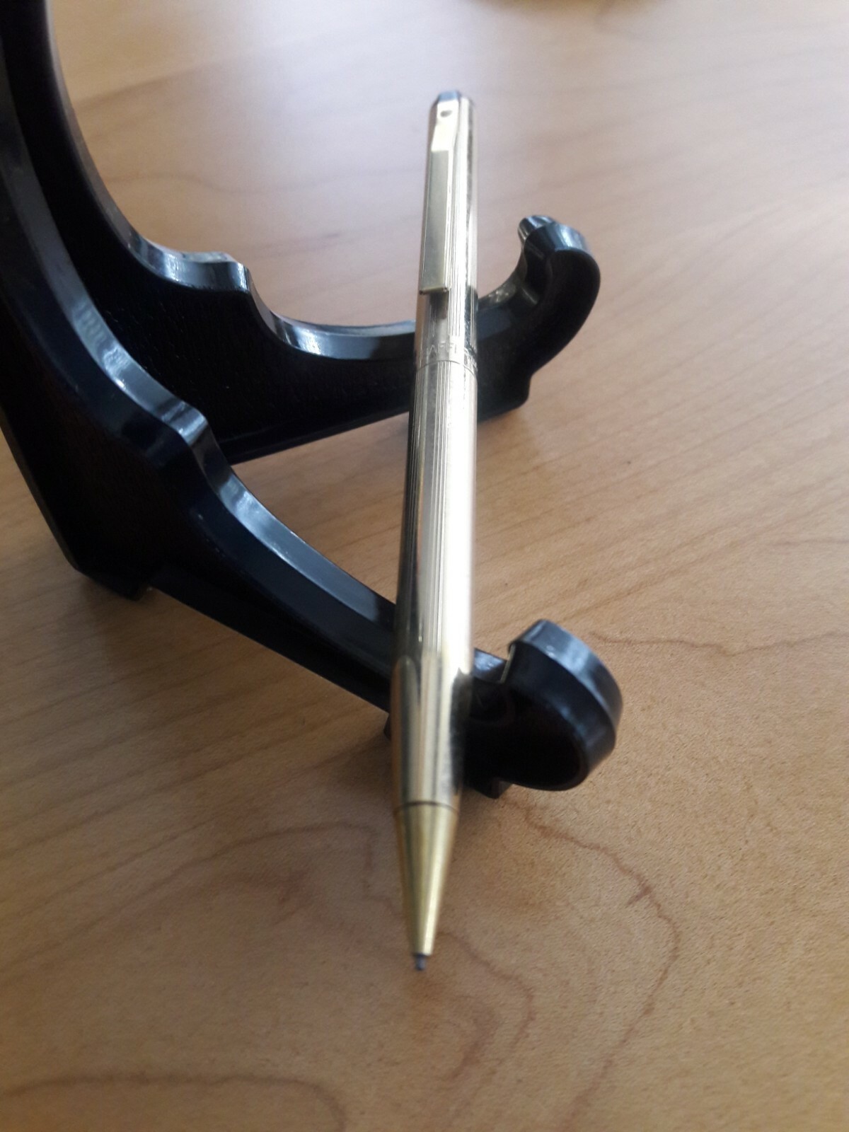 “Sheaffer” TRZ Gold Electroplated 0.9 mm Mechanical Pencil no box c.1980’s