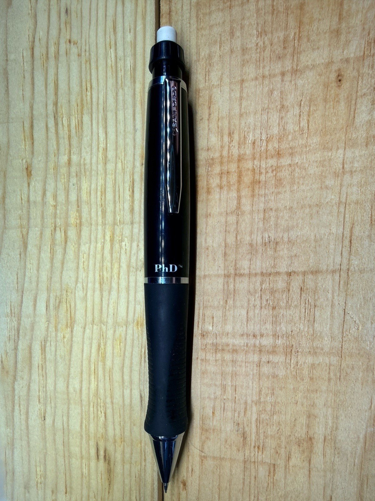 Vintage Sanford PhD Gold Black Mechanical Pencil Barrel 0.5mm