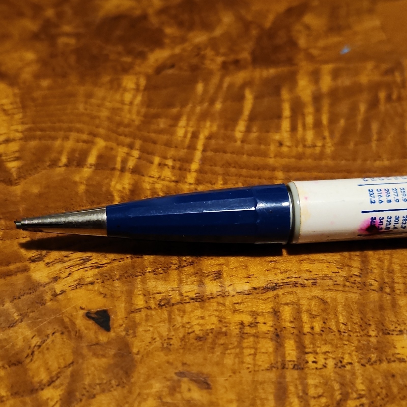 Manitowoc Vintage Mechanical Clutch Pencil Plastic with Pocket Clip