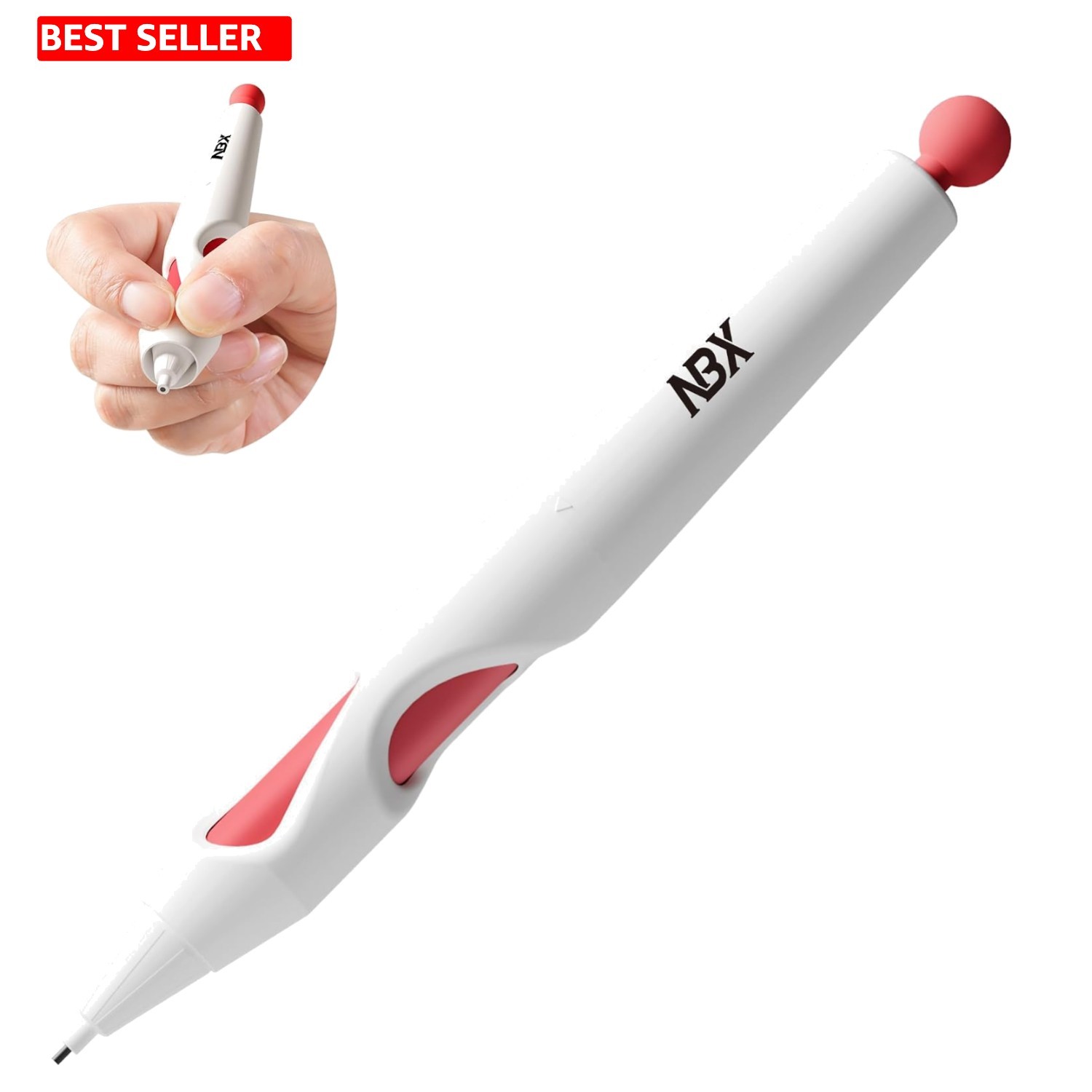 0.9mm Self-Correcting Pencil with Ergonomic Grip for Kid’s Writing Success