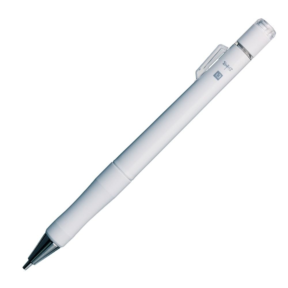 Tombow Mechanical Pencil MONO Monowork 1.3mm Thick 1 Count (Pack of 1), White