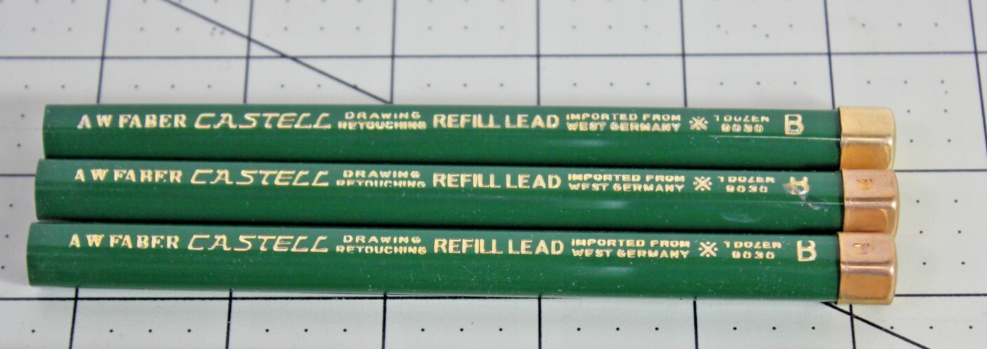 A.W.Faber Castell Refill Lead, various flavors