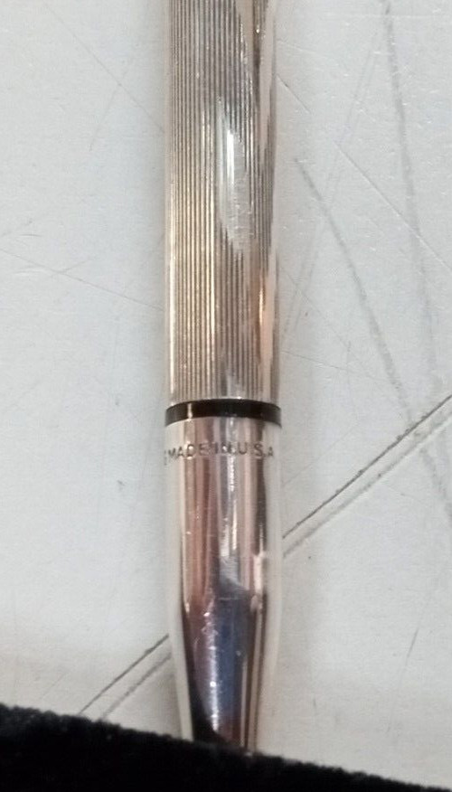 Vintage AXT 925 sterling silver small mechanical pencil PENDANT COLLECTORS USA