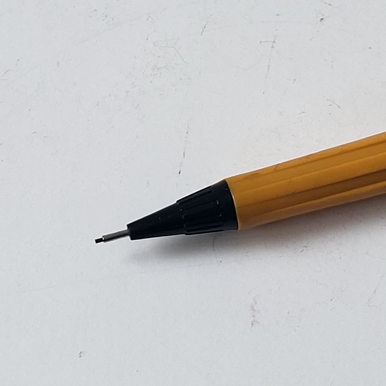 Vintage Staedtler Polo 0.5 Mechanical Pencil Yellow & Black Made In Germany