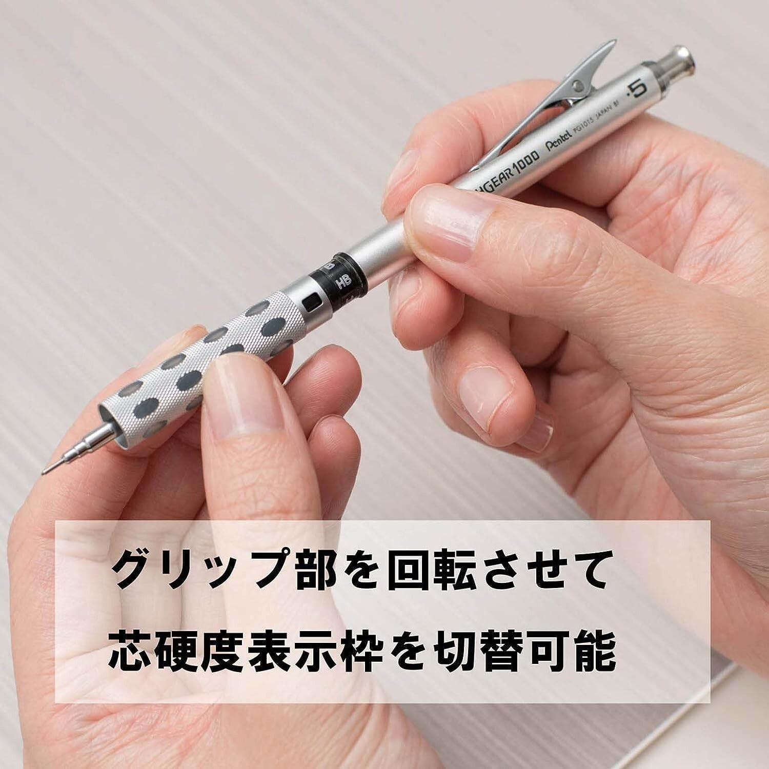 Pentel Mechanical Pencil Graph Gear 1000 0.5mm PG1015 MADE IN JAPAN