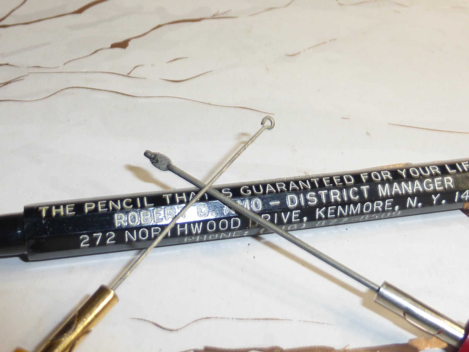 Vintage Circa 1969 Autopoint Sales Giveaway 0.5mm/0.9mm Mechanical Pencil #3108