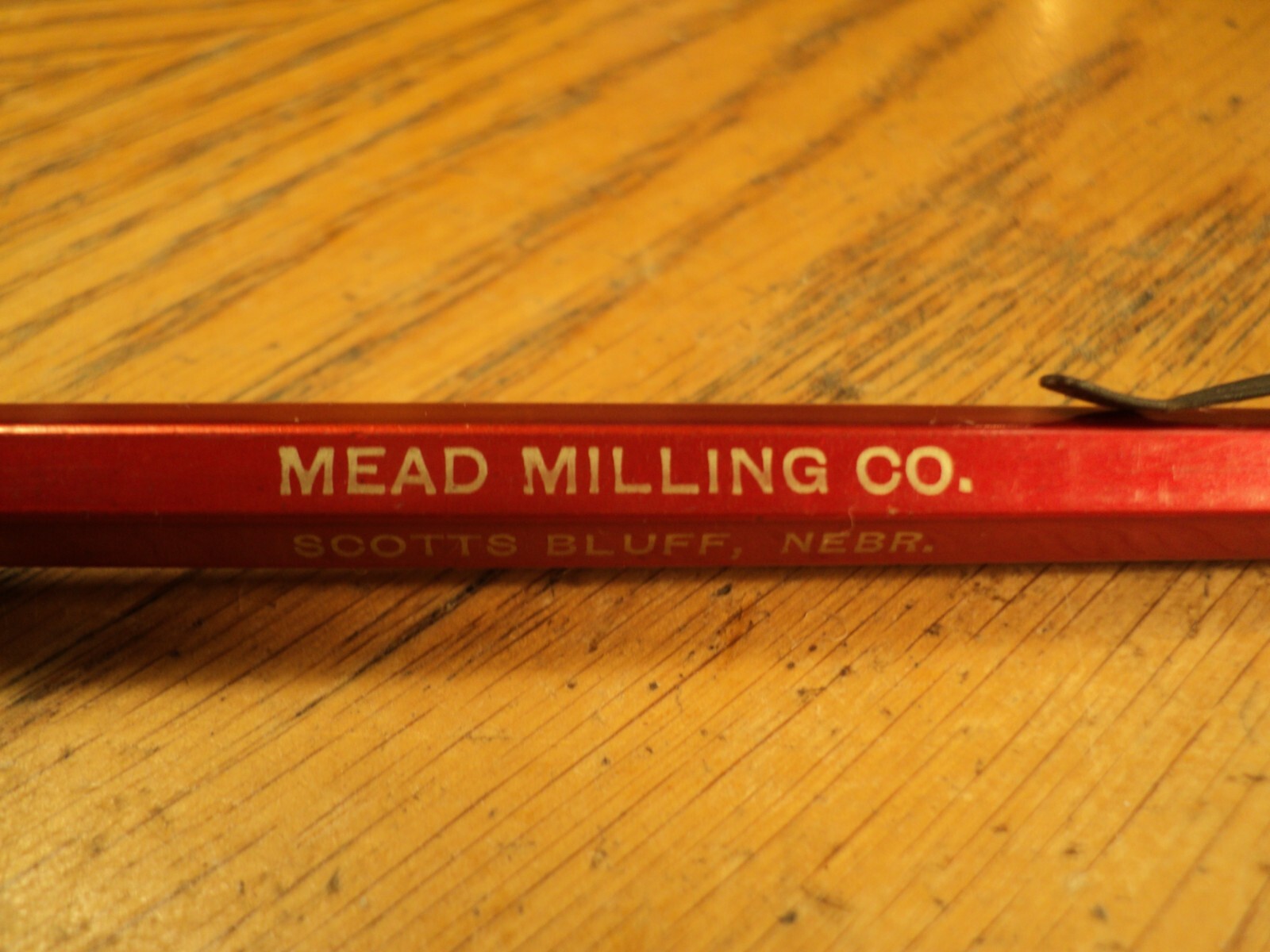 Vintage ADGIF Mechanical Pencil No. 4-47 Advertising Mead Milling Co USA