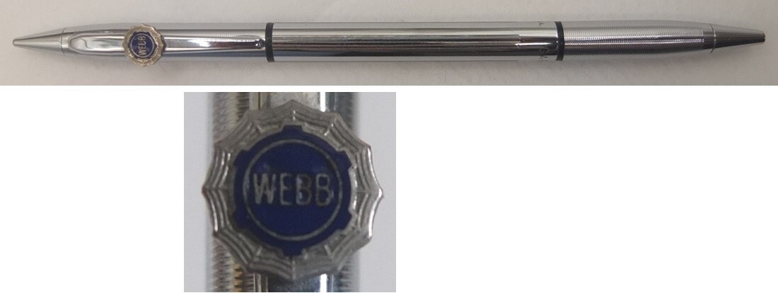 vintage GARLAND combination ballpoint pen and 0.9mm pencil, USA c.1978—excellent