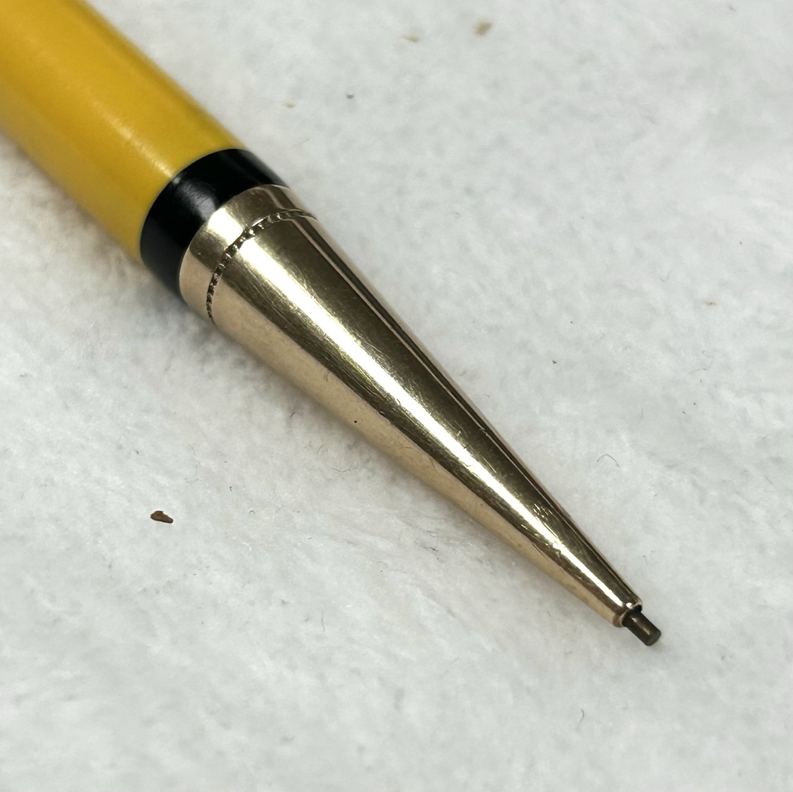 1920s Parker Duofold Mandarin Yellow Junior & Lady Mechanical Pencils w/ Box