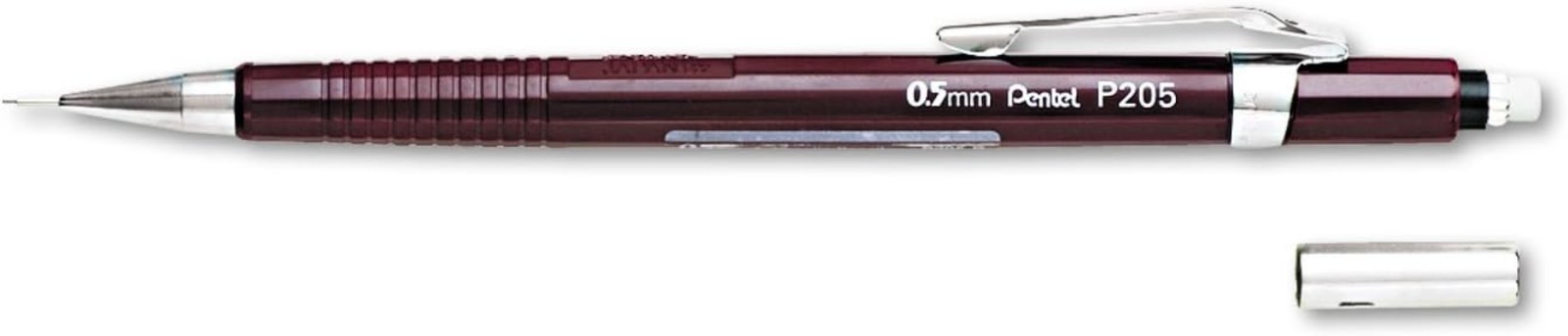 Professional 0.5mm Mechanical Pencil in Burgundy – Ideal for Drafting & Drawing