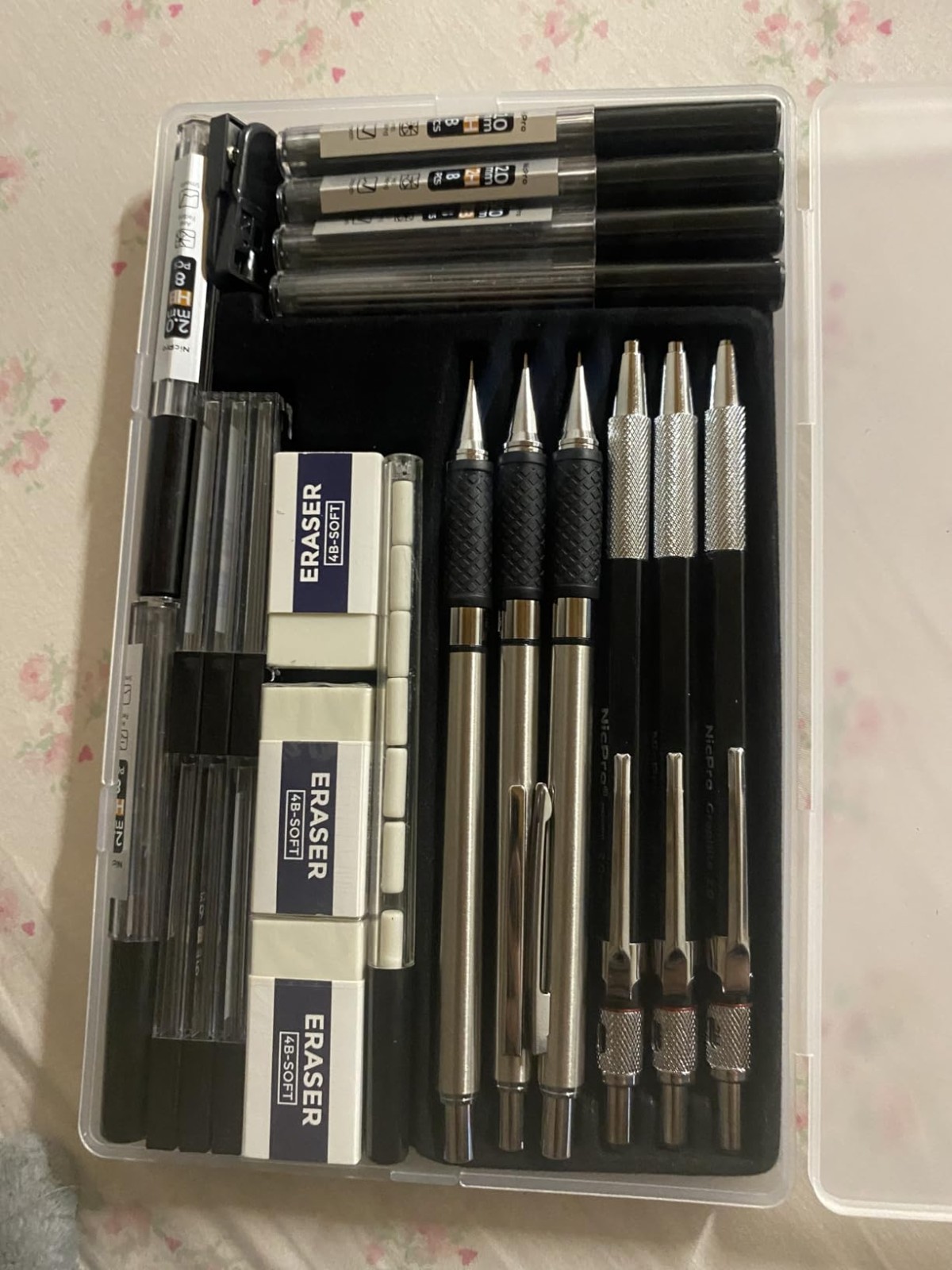Ultimate 6PCS Mechanical Pencil Set – Perfect for Writing, Sketching, & Drafting