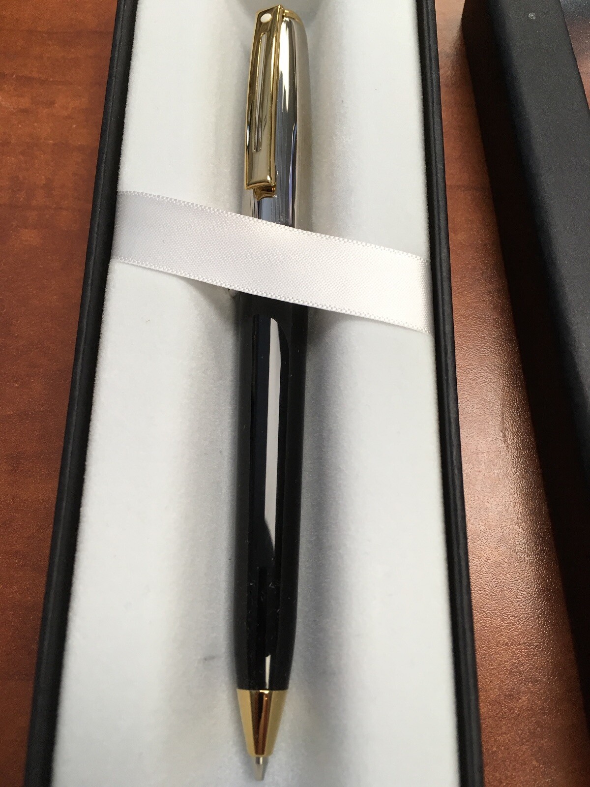 Sheaffer Prelude Black Lacquer With Palladium Plate 0.7mm Pencil