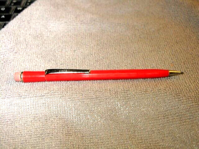 NEVER USED RED WEAREVER MECHANICAL PENCIL W/1.1MM LEAD