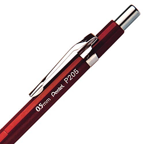 KIDERA P205 Sharp overseas red Pentel P205-BKS from JAPAN [66u]