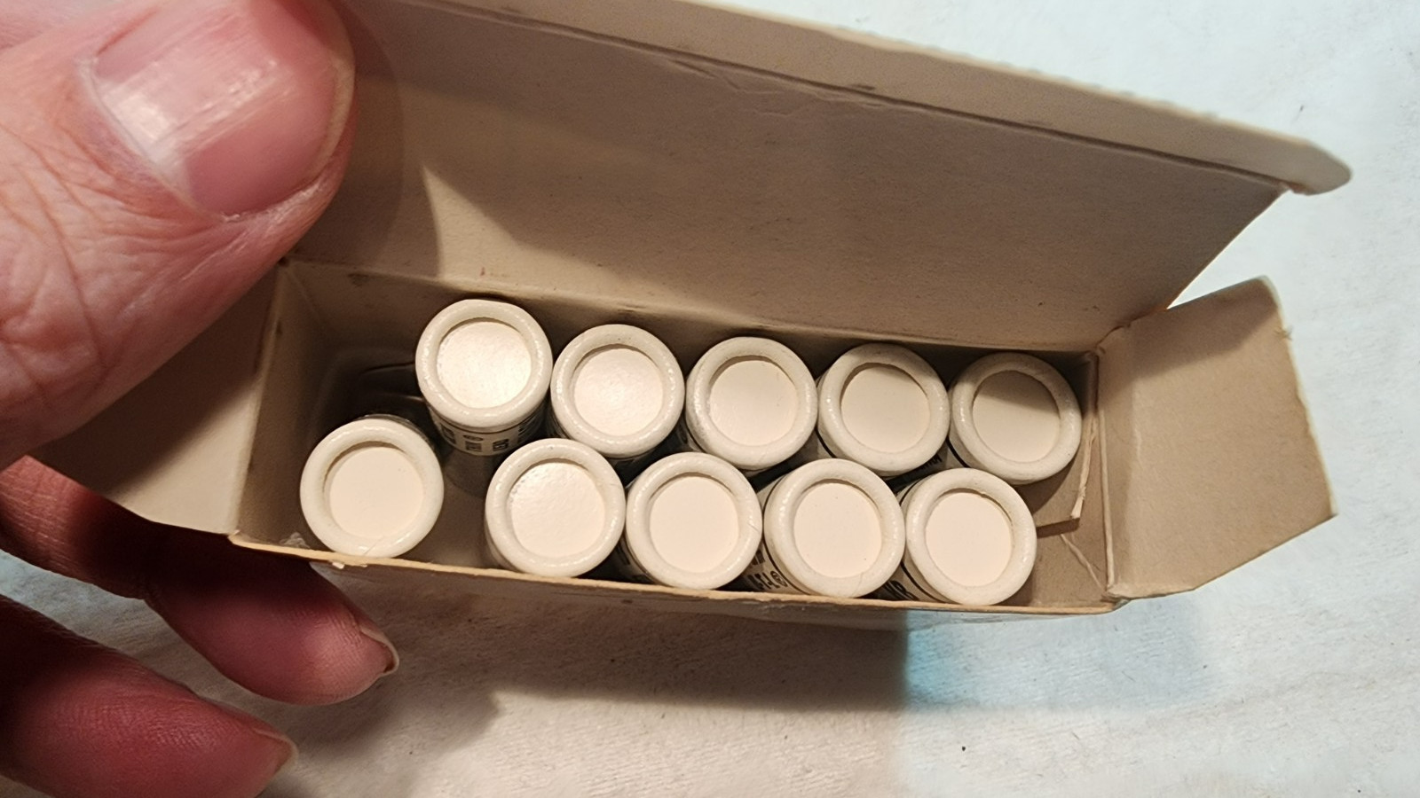Vintage Autopoint Black Med Hard Leads Box of 10 Tubes .5 mm Paper Mate, 603-14